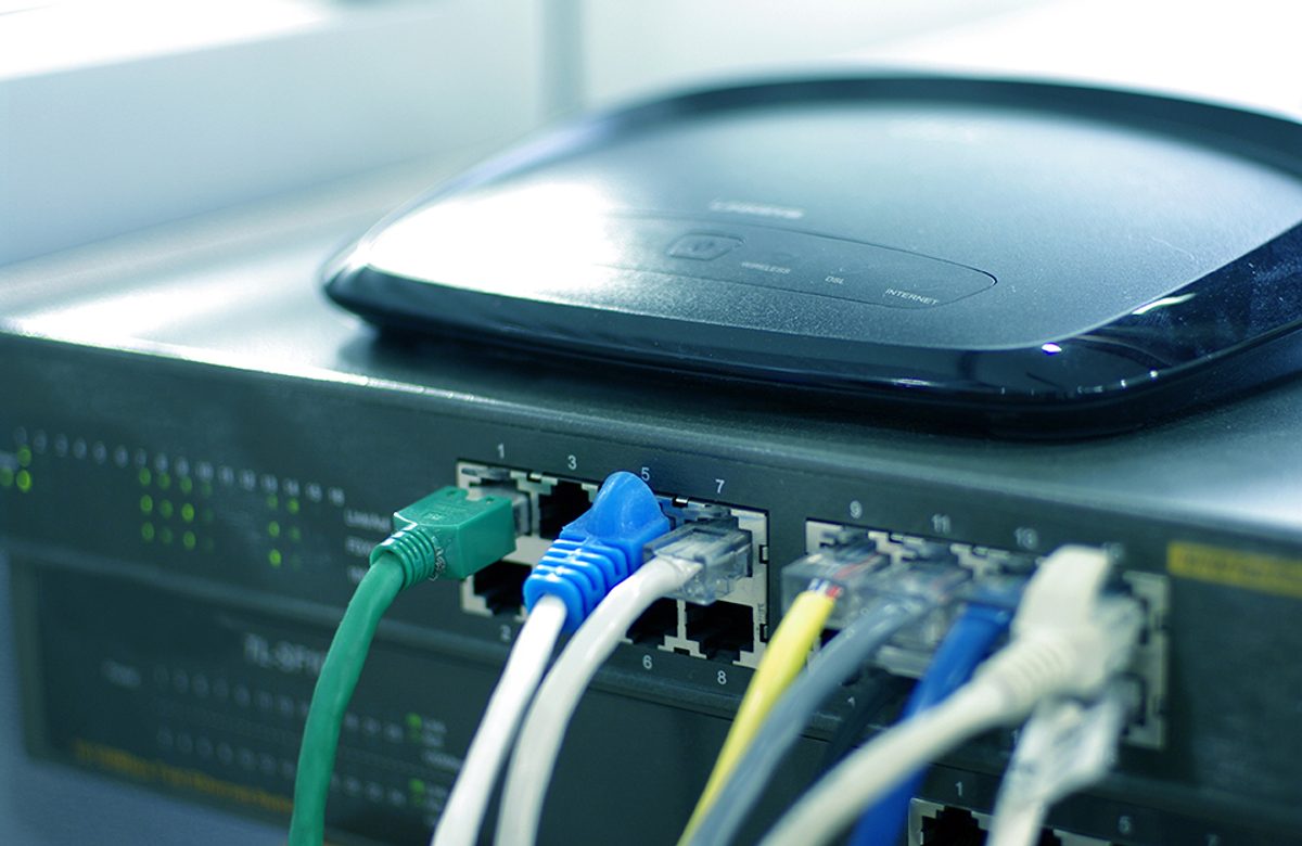 Router Close up