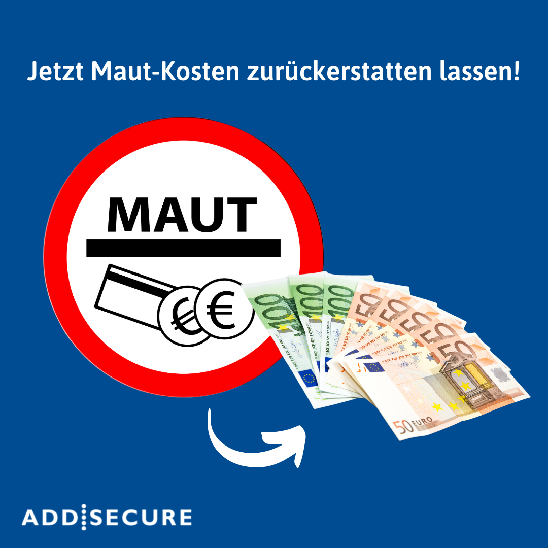 Maut-Kosten rückerstatte