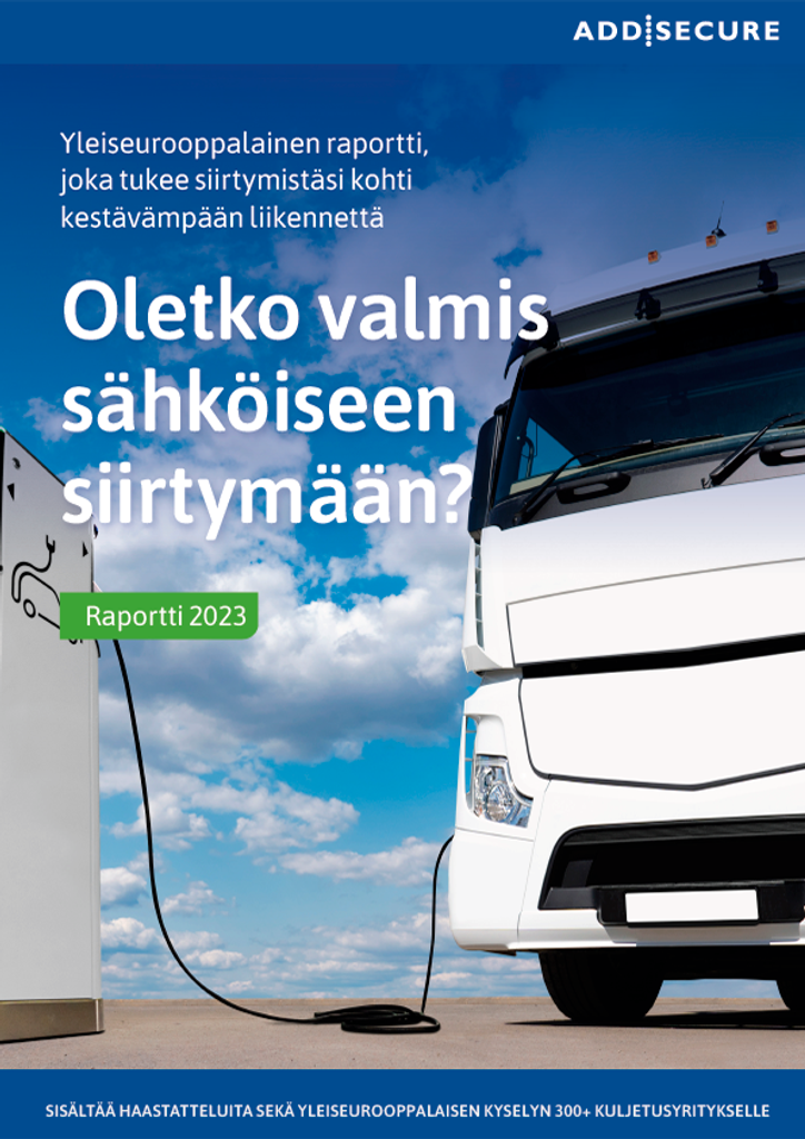 Sähköajoneuvoraportti tukee siirtymistäsi kohti kestävämpää liikennettä.