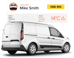 Van with Temperature monitoring