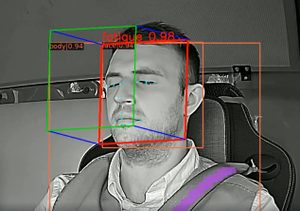 ai technology detecting a driver falling asleep at the wheel