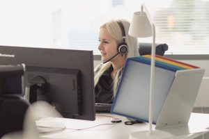 Call centre support worker