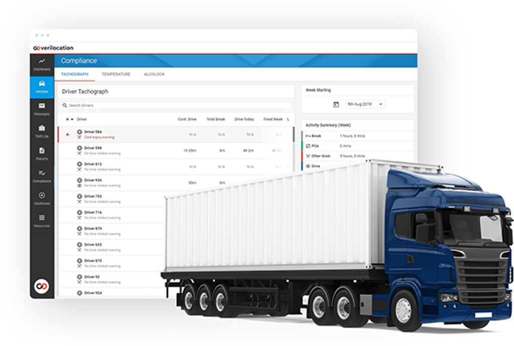 Fleet management platform and lorry