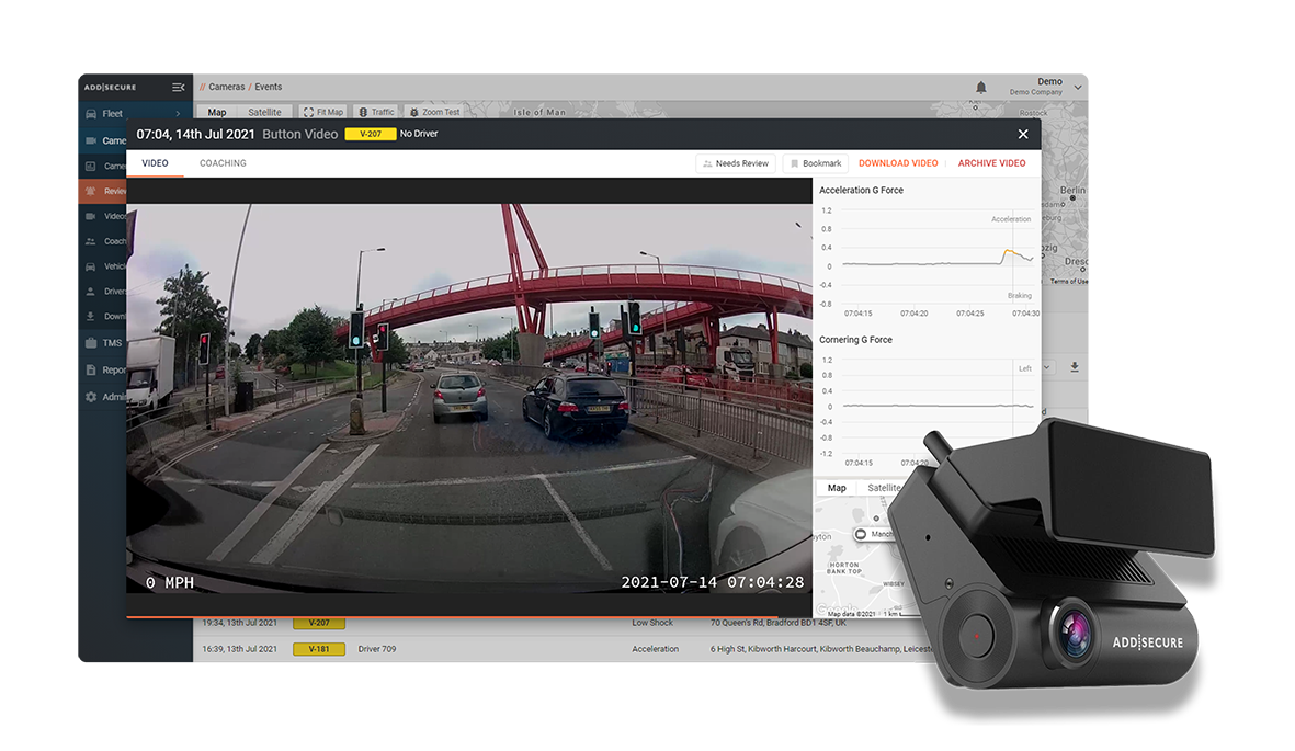 RoadView Dashcam Vehicle Camera system